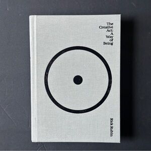 The Creative Act: A Way of Being by Rick Rubin | Self-Help, Creativity | HB